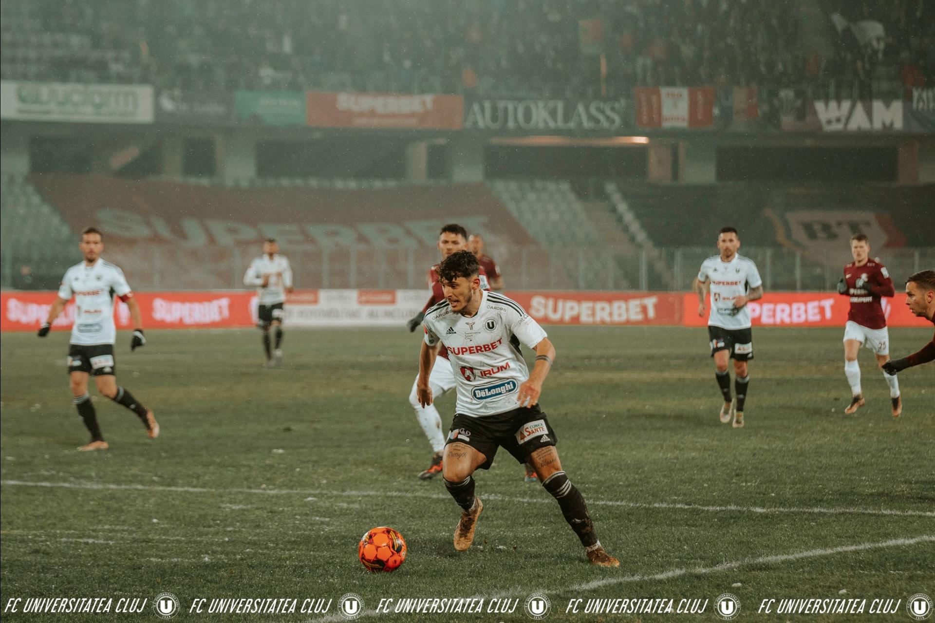 Studenții” pleacă de la Mediaș cu remiză. „U” Cluj - FC Hermannstadt 0-0