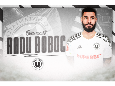 Radu Boboc, noul jucător al Universității Cluj