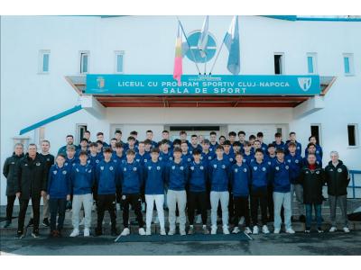 Juniorii FC Universitatea Cluj promovează egalitatea de șanse prin educație