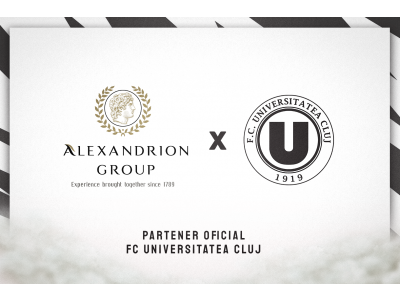 Alexandrion Group, noul partener oficial al FC Universitatea Cluj