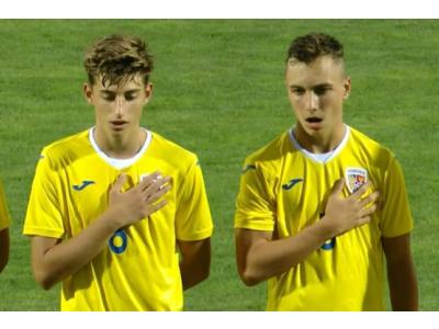 România U16. Alin Techereș și Vlad Lambru titulari în victoria la scor cu Muntenegru