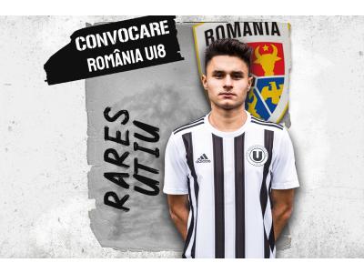 România U18. Rareș Uțiu, convocat la următoarea acțiune a micilor „tricolori”