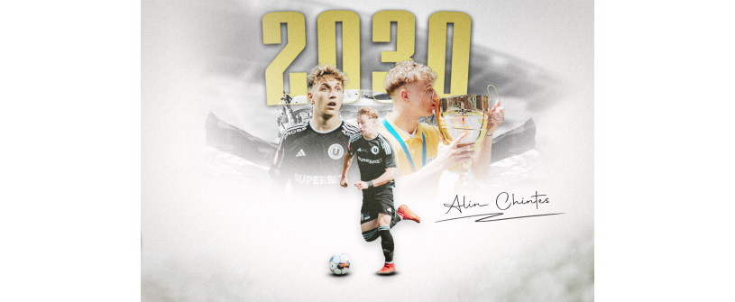 Alin Chinteș va juca în alb și negru până în 2030