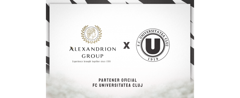 Alexandrion Group, noul partener oficial al FC Universitatea Cluj