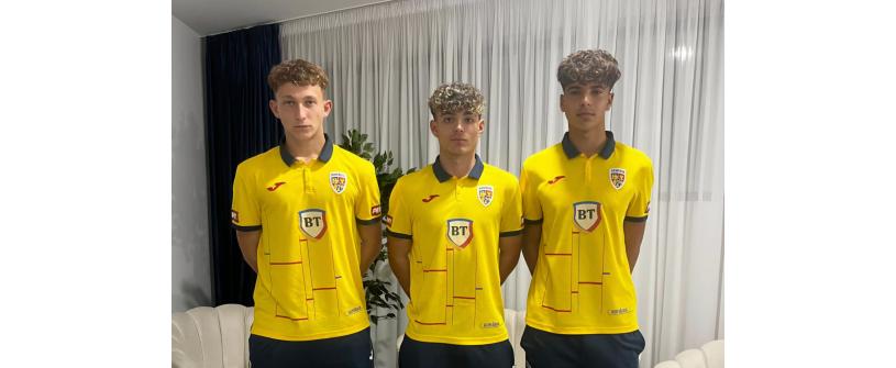 Trei jucători din Academia FC Universitatea Cluj, convocați la naționala României U16